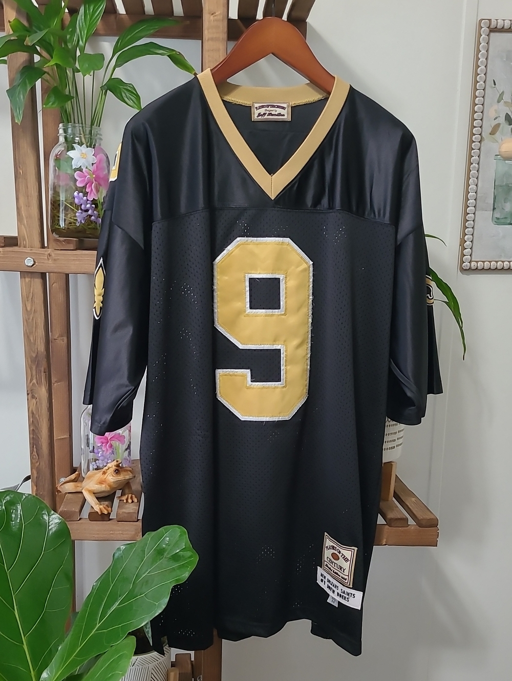 Drew Brees Players of the Century Jersey by Jeff Hamilton